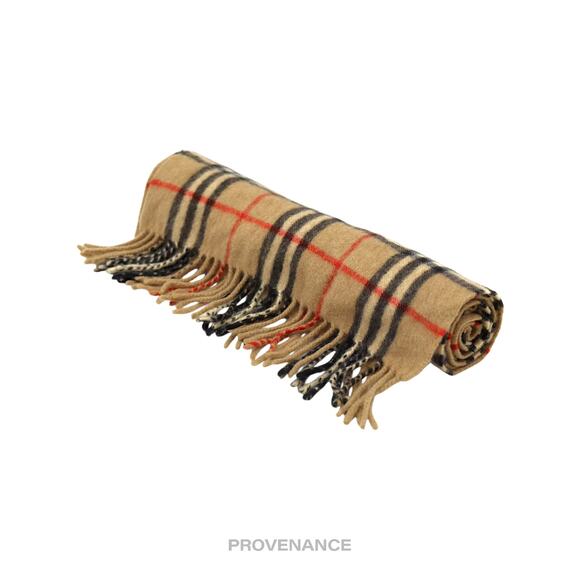 🔴 Burberry Scarf - PURE CASHMERE Nova Check - Picture 3 of 7